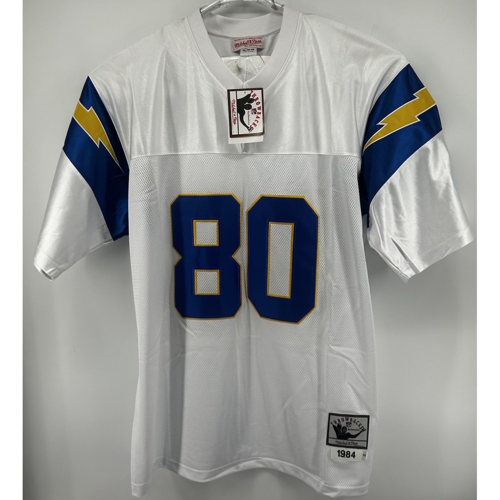 Mitchell & Ness Throwbacks Kellen Winslow #80 Dan Diego Chargers 1984 56 NWT